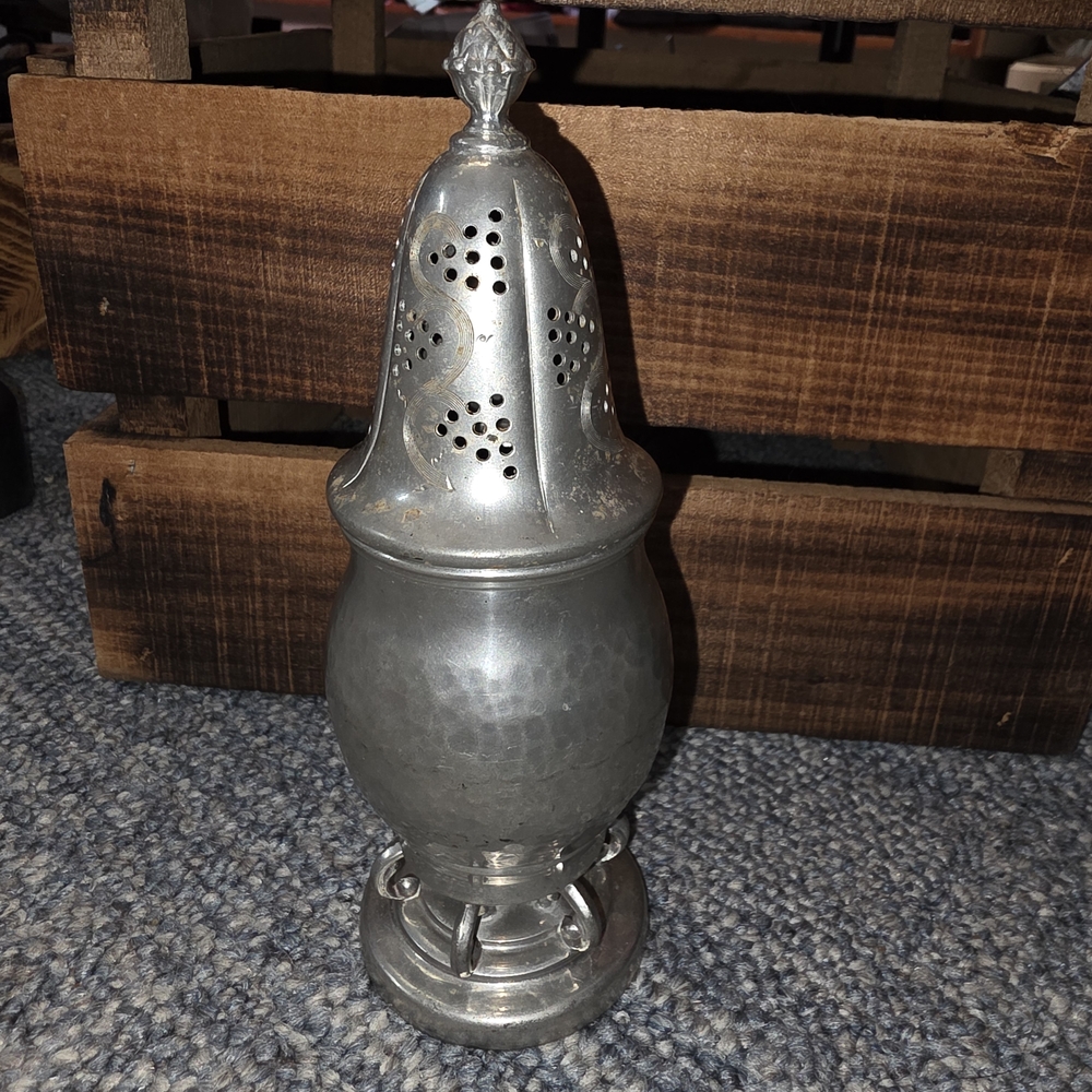 Vintage Galatoff Pewter Sugar Shaker